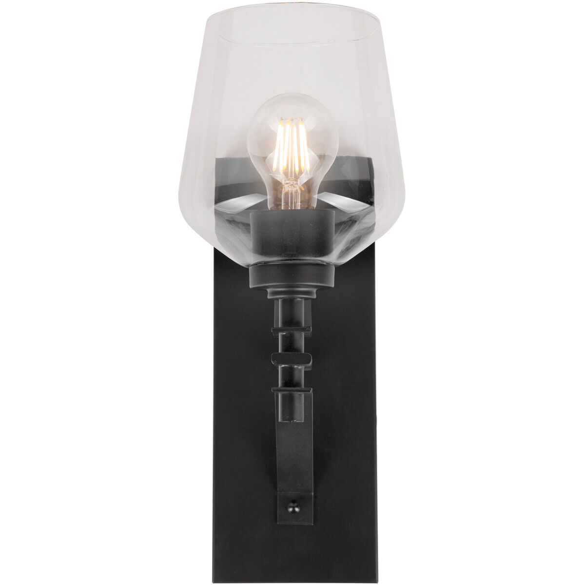Chalice 1 Light 6 inch Black Wall Sconce Wall Light