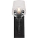 Chalice 1 Light 6 inch Black Wall Sconce Wall Light