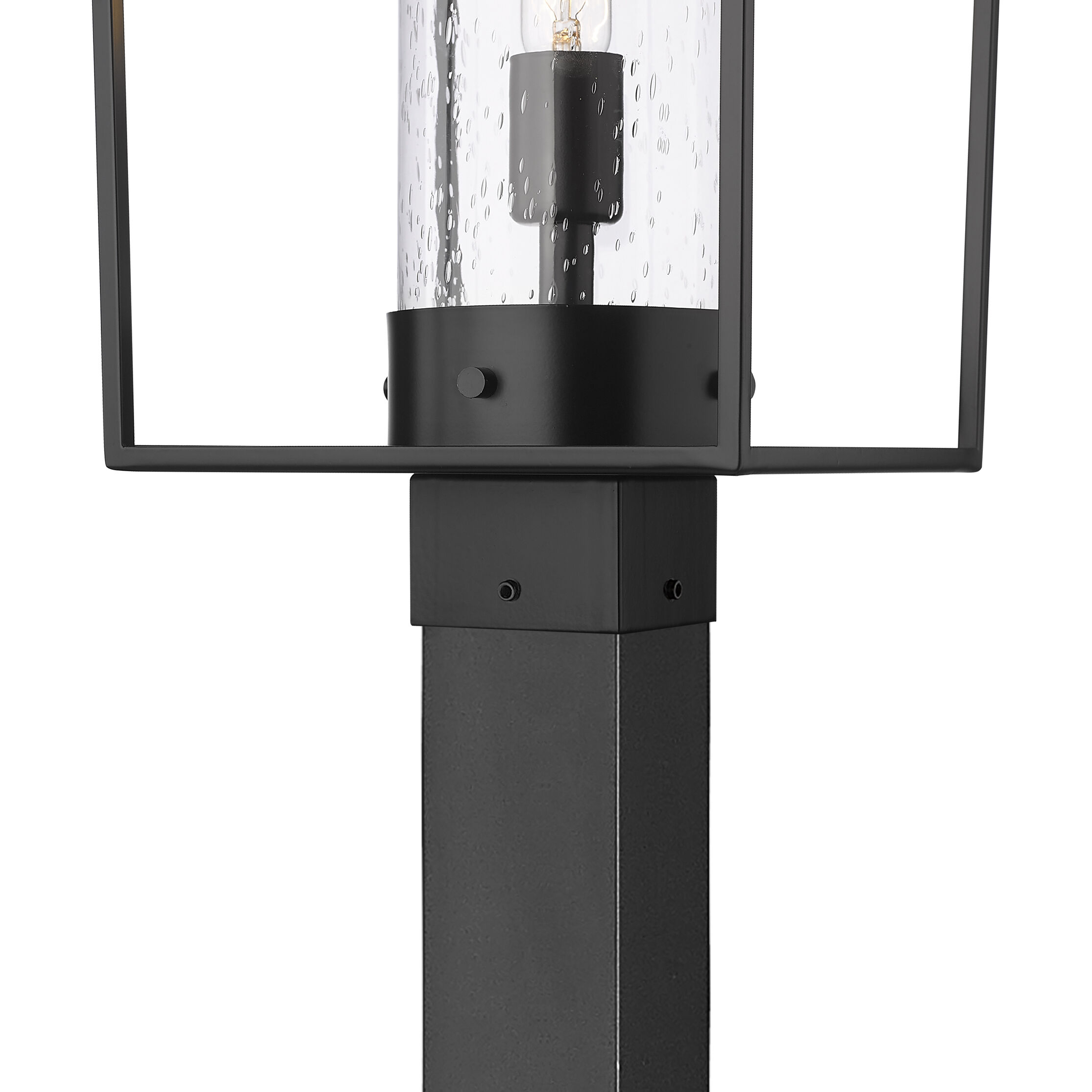 Sheridan 1 Light 116.25 inch Black Outdoor Post Mounted Fixture