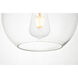 Baxter 3 Light 36 inch Black Pendant Ceiling Light