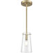 Maccan 1 Light 5 inch Vintage Brass Pendant Ceiling Light