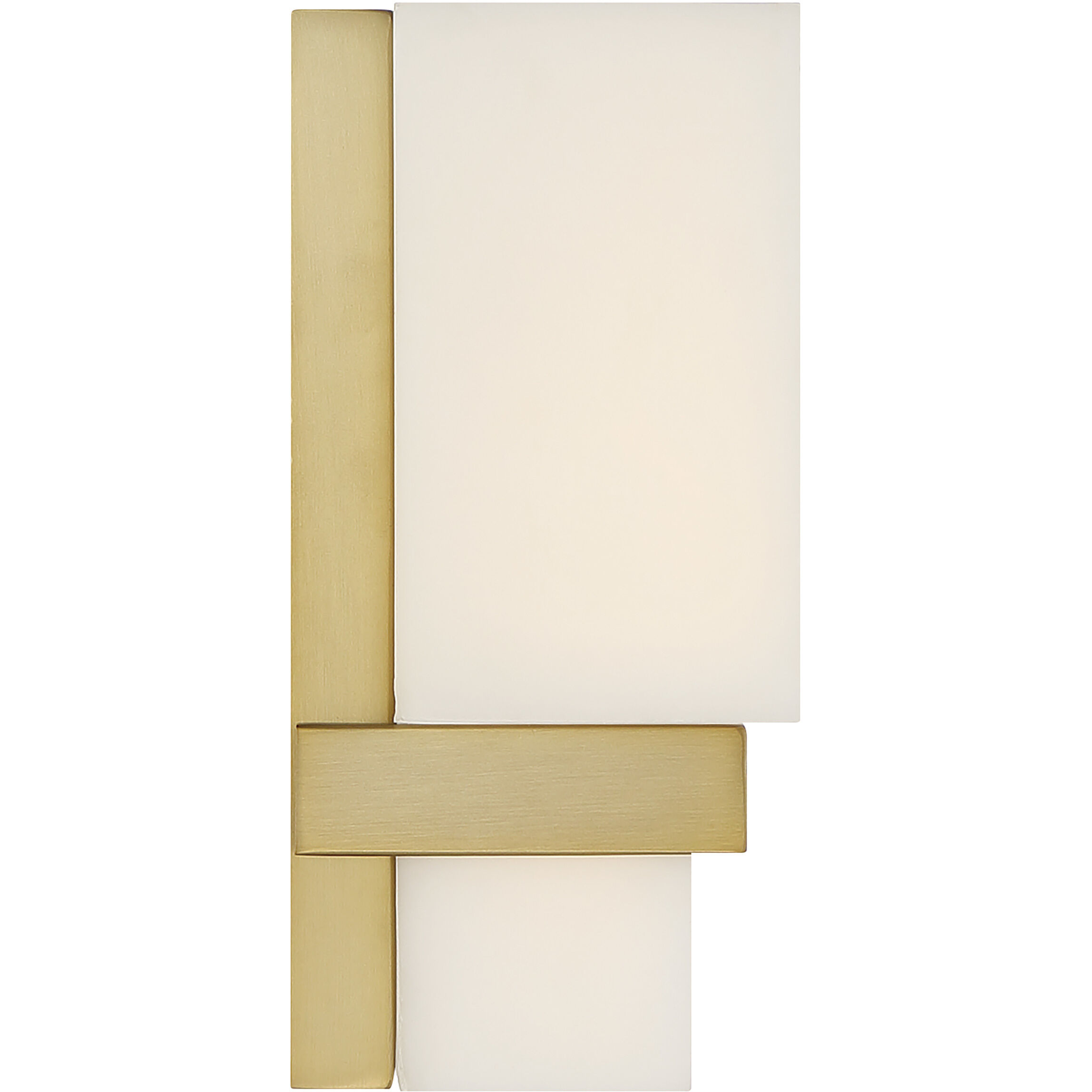 Arzon LED 3.75 inch Soft Brass Wall Sconce Wall Light