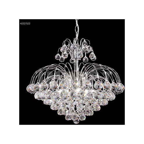 Cascade 7 Light 20 inch Silver Crystal Chandelier Ceiling Light