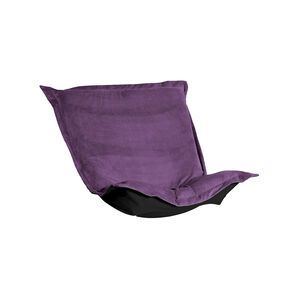 Puff Bella Eggplant Chair Cushion with Cover