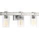 Gulliver 3 Light 24 inch Galvanized Bath Vanity Wall Light