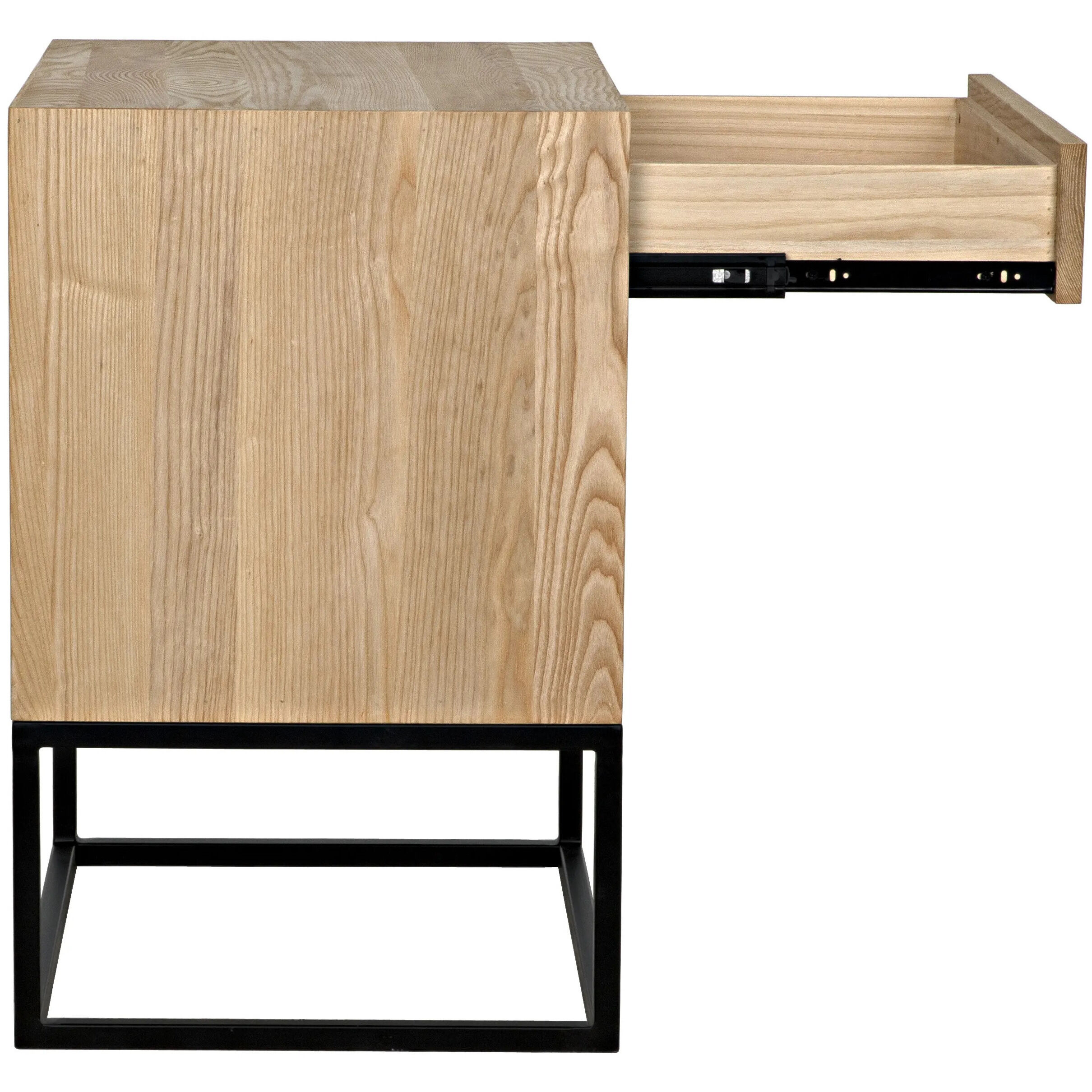 Garland 28 X 26 inch Matte Black Side Table