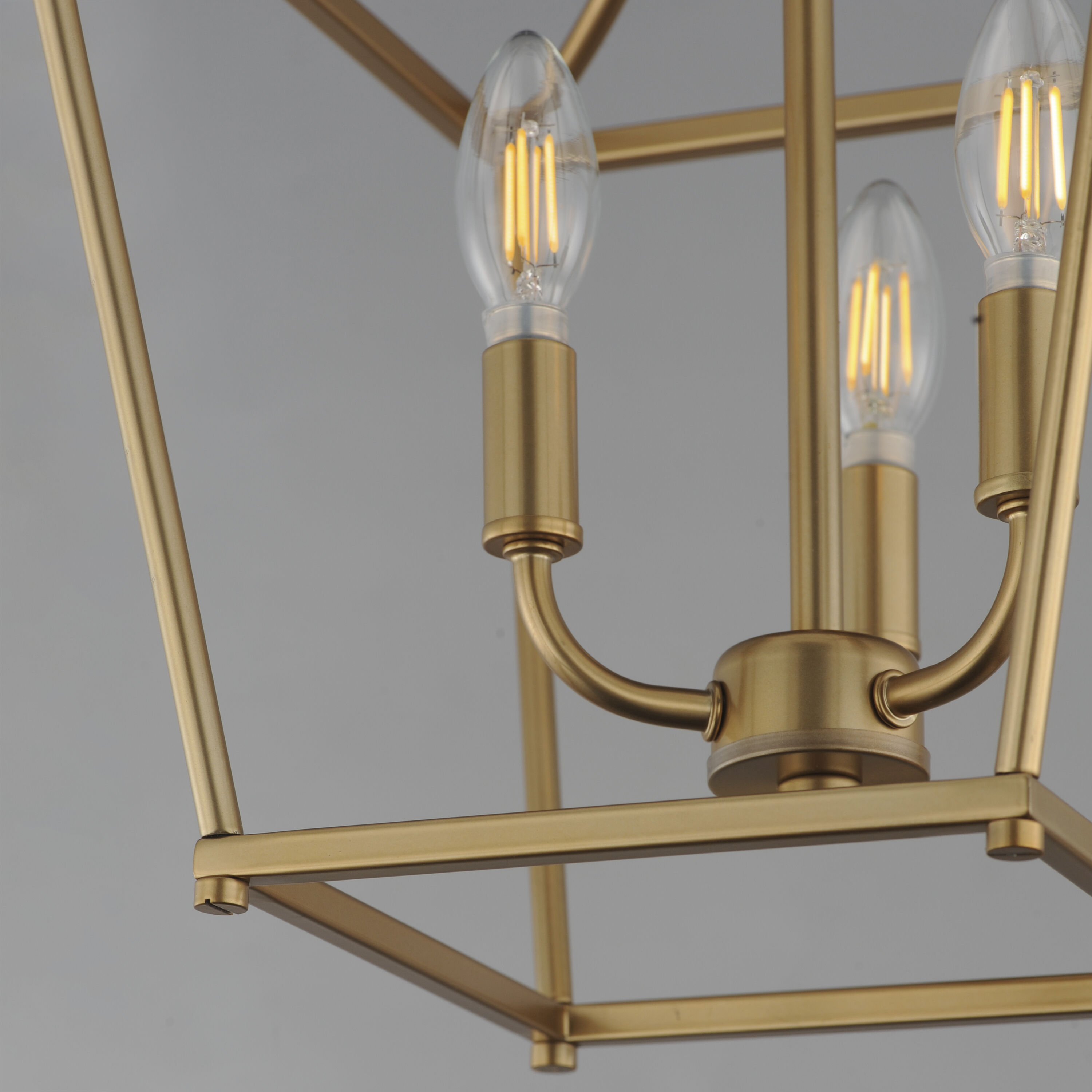 Clifton 3 Light 11.5 inch Natural Aged Brass Single Pendant Ceiling Light