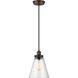 Sean Lavin Baskin 1 Light 8.5 inch Painted Aged Brass / Dark Weathered Zinc Pendant Ceiling Light in Painted Aged Brass with Dark Weathered Zinc