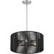 Acordia 3 Light 18 inch Painted Nickel Pendant Chandelier Ceiling Light