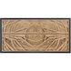 Clifford Natural with Clear and Black Dimensional Wall Art