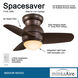 Spacesaver 26 inch Oil Rubbed Bronze Ceiling Fan