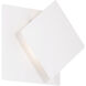 Greet LED 2.88 inch White ADA Wall Sconce Wall Light in 3000K, dweLED