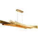 Candora LED 72 inch Brass Island/Pool Table Light Ceiling Light