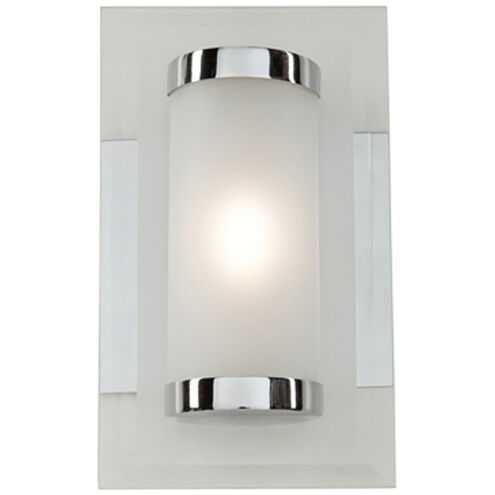 Turin LED 8 inch Chrome Bathroom Vanity Light Wall Light