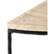 Boyles 14 inch Natural/Black Demi-Lune
