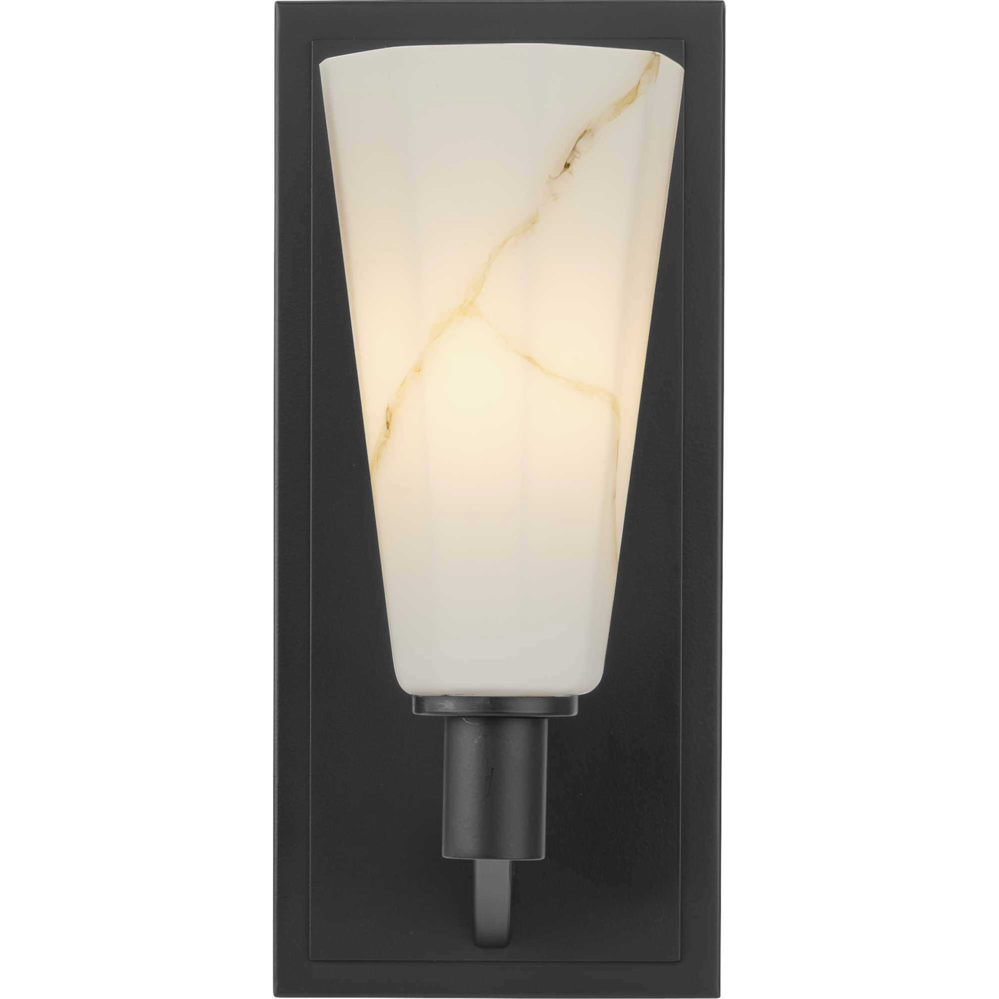 Tosca 1 Light 6 inch Matte Black Wall Bracket Wall Light, Design Series