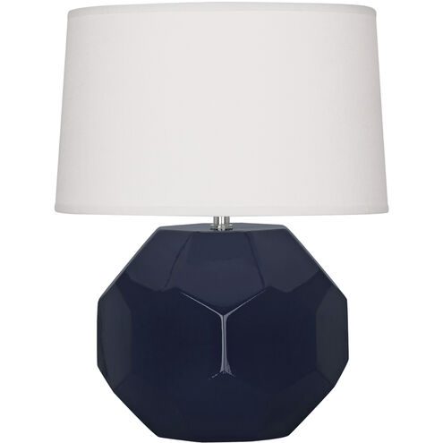 Small Franklin 16.38 inch 60.00 watt Midnight Blue Accent Lamp Portable Light