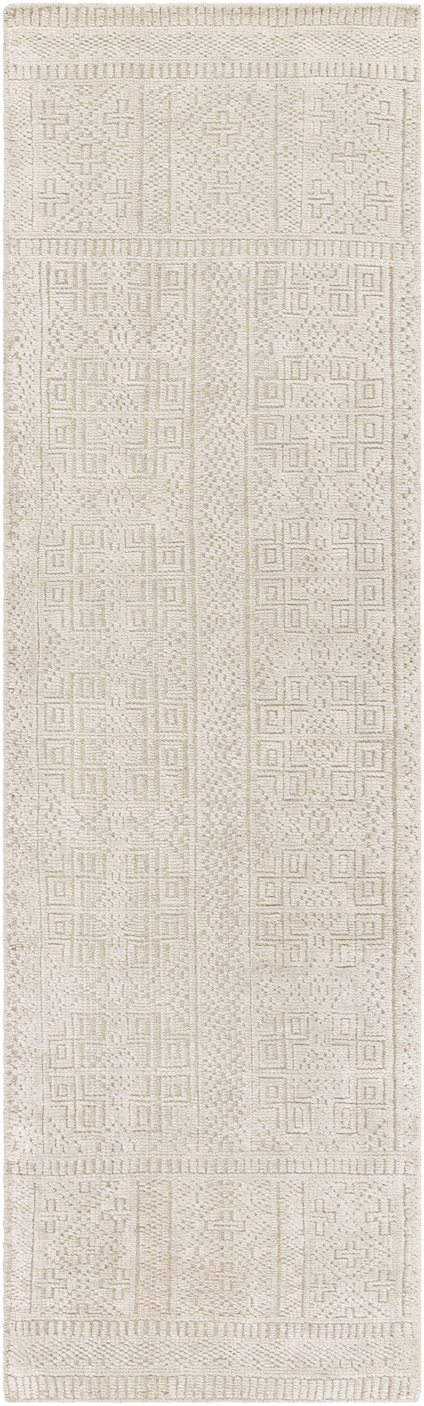Livorno 96 X 30 inch Beige Rug in 2.5 x 8, Runner