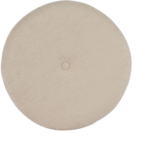 Bernadette Upholstered 18"W Vanity Stool in Gray