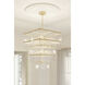 Kiori 9 Light 22.75 inch Legacy Brass Pendant Ceiling Light