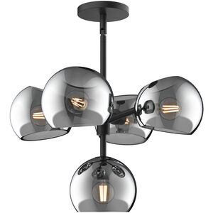 Alora Mood Willow 5 Light 18.00 inch Chandelier