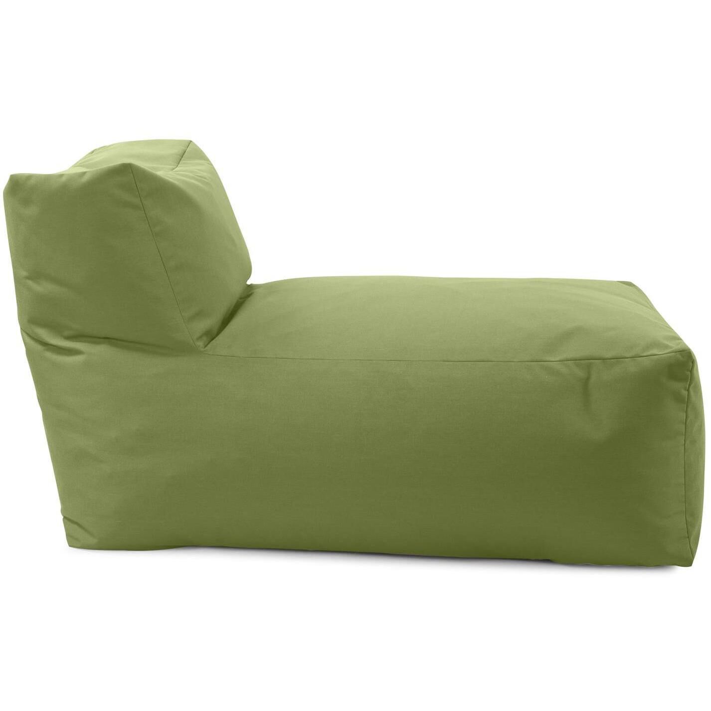 Seascape Moss Outdoor Pouf Lounge Cover