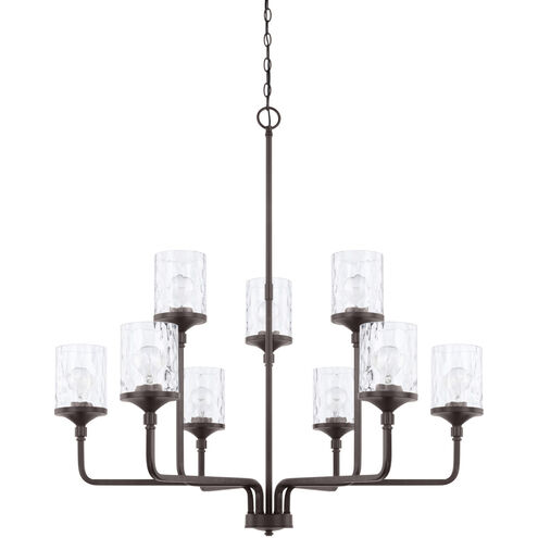 Colton 9 Light 38 inch Bronze Chandelier Ceiling Light