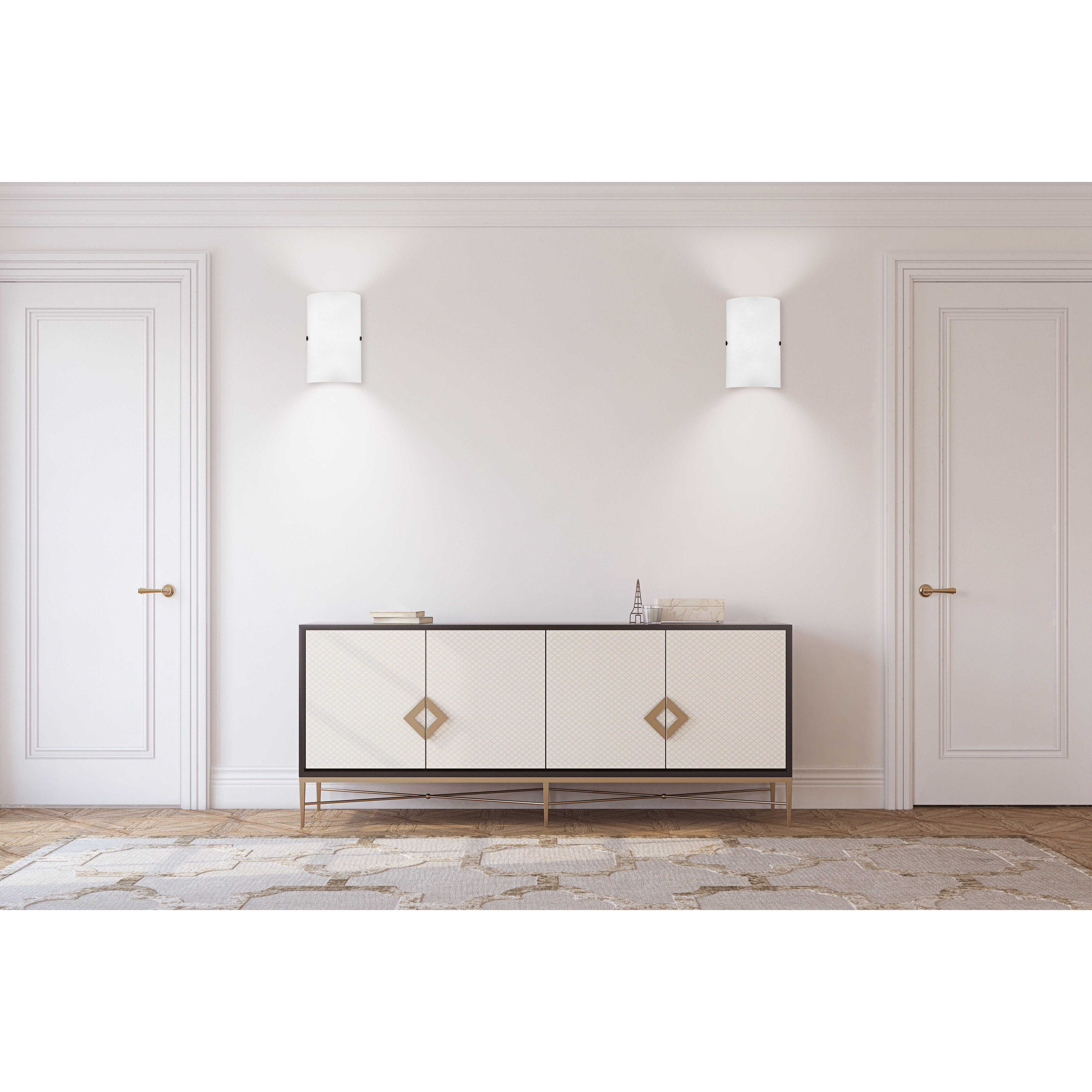 Troy 3 1 Light 7.1 inch Matte Nickel Wall Sconce Wall Light