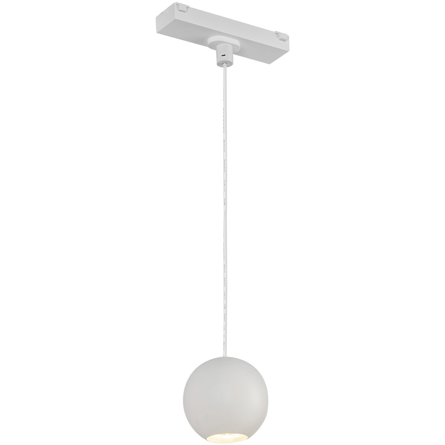 Faria 48V DC White Trilo Track Pendant Ceiling Light