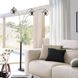Orson 87 inch 40 watt Brushed Nickel Arc Floor Lamp Portable Light