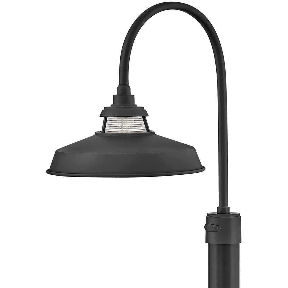 Troyer 1 Light 22.25 inch Black Outdoor Post Mount