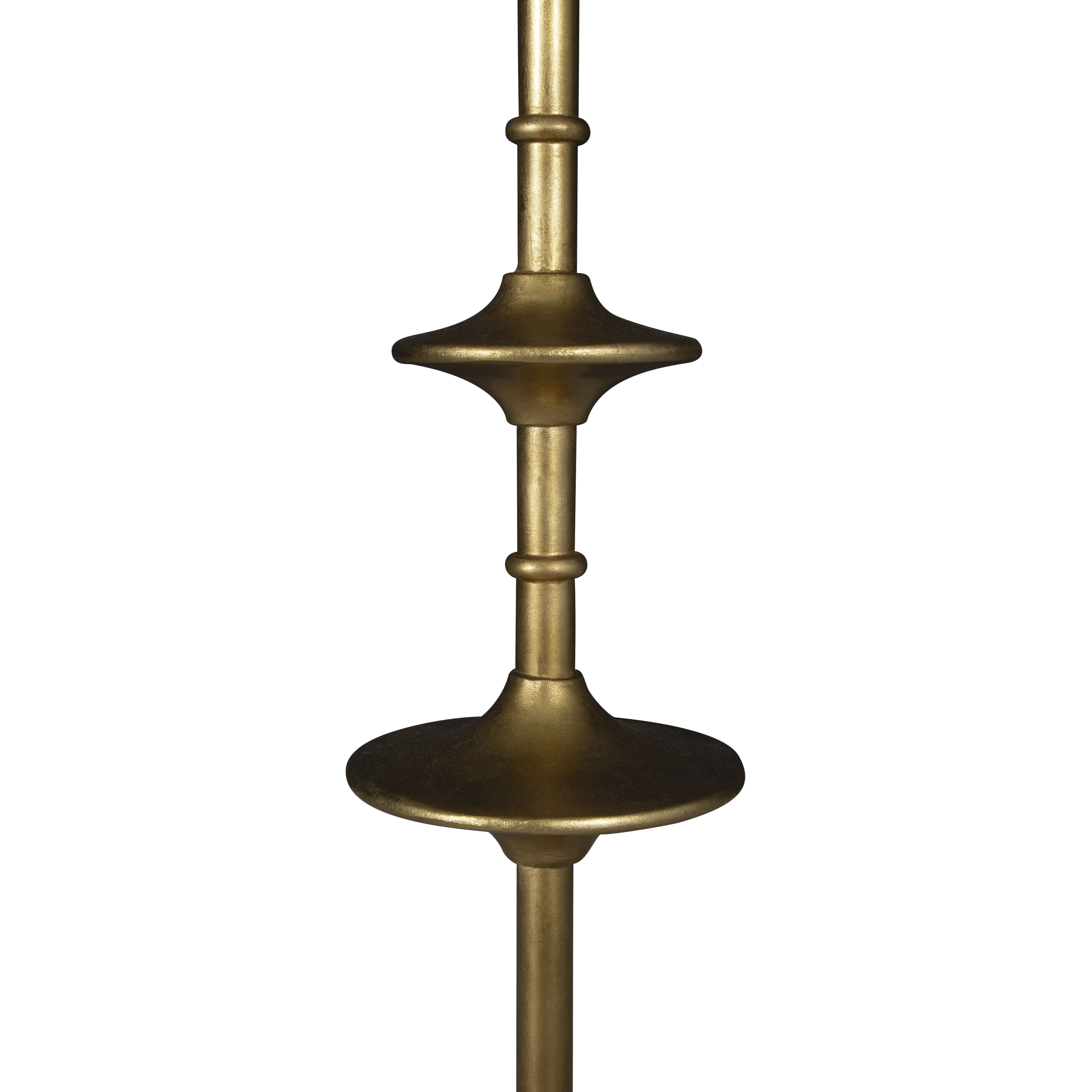 Avery 70.75 inch Aged Brass and Beige Linen with Light Beige Marble Floor Lamp Portable Light