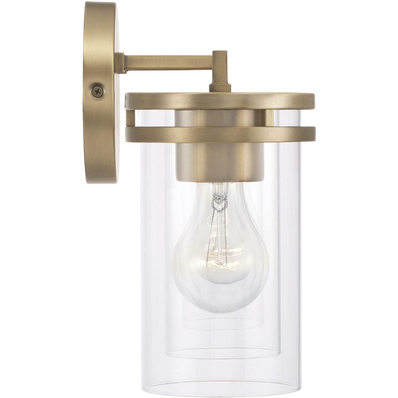Fuller 3 Light 24 inch Aged Brass Vanity Light Wall Light