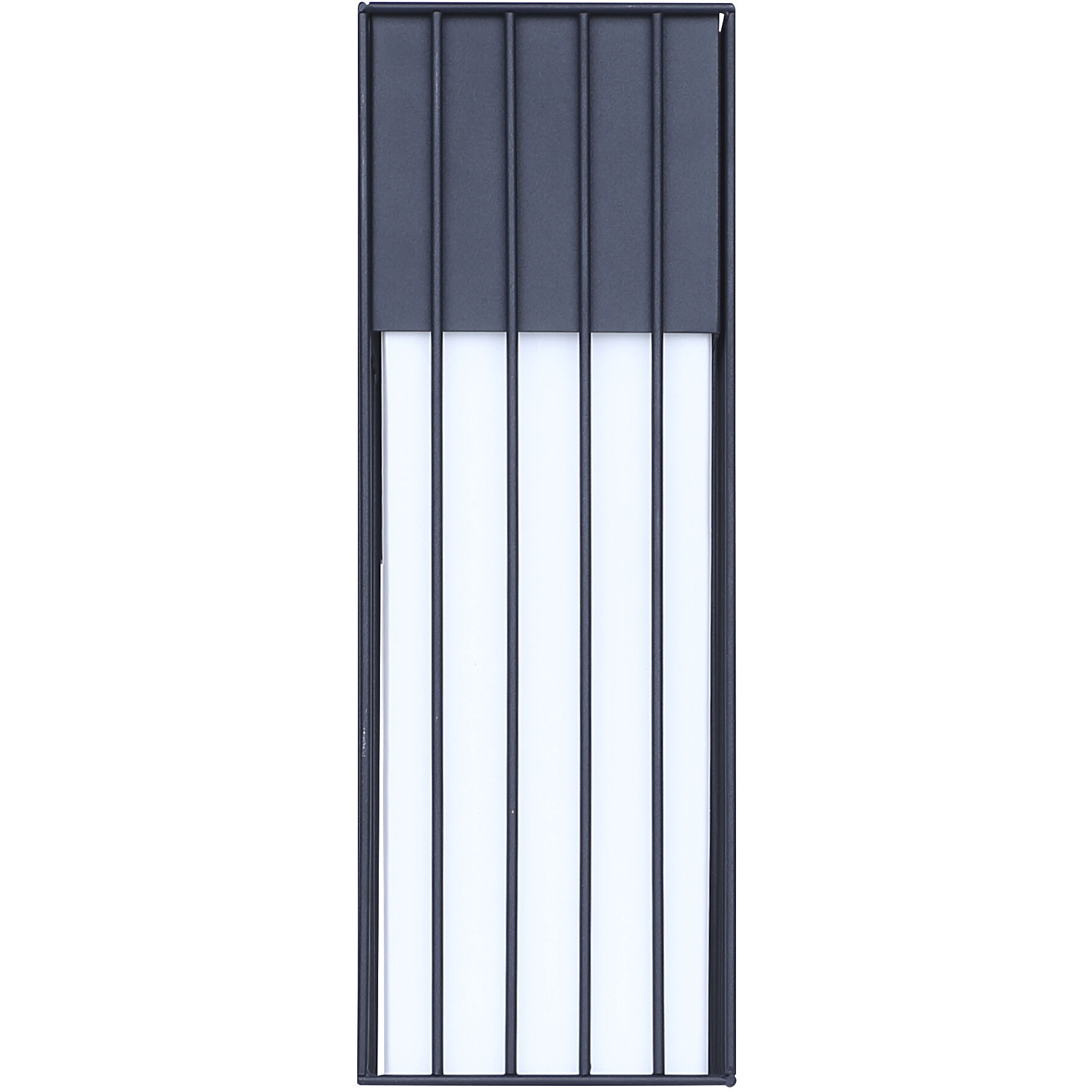 Oslo 1 Light 4.5 inch Black Outdoor Lantern