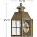 Heritage Nantucket Outdoor Wall Mount Lantern
