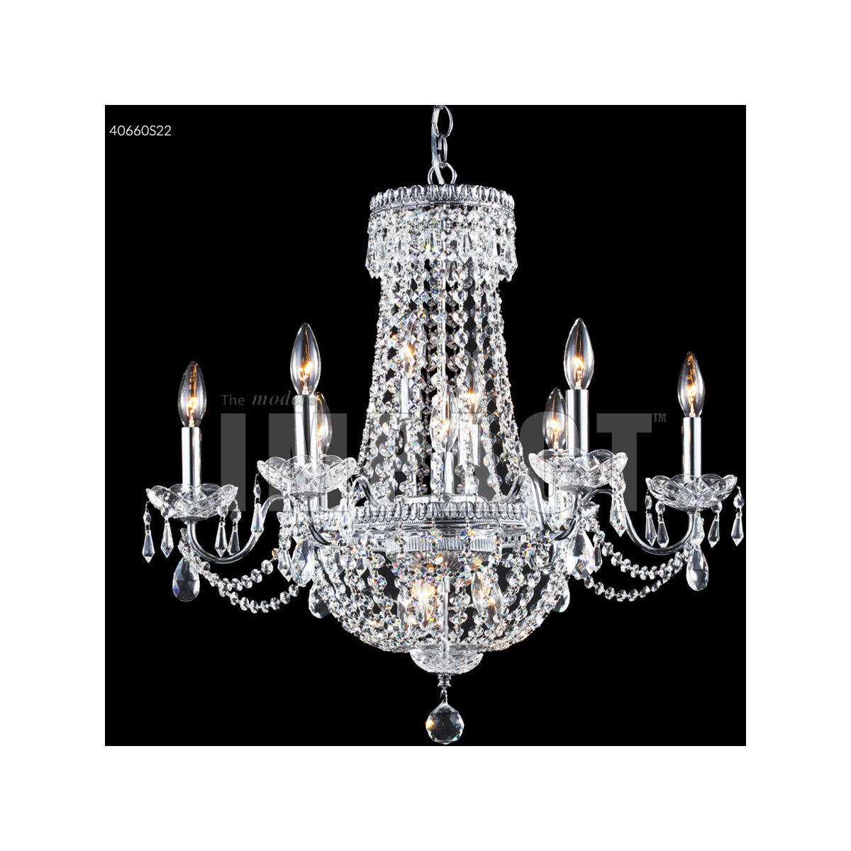James r moder crystal chandelier top