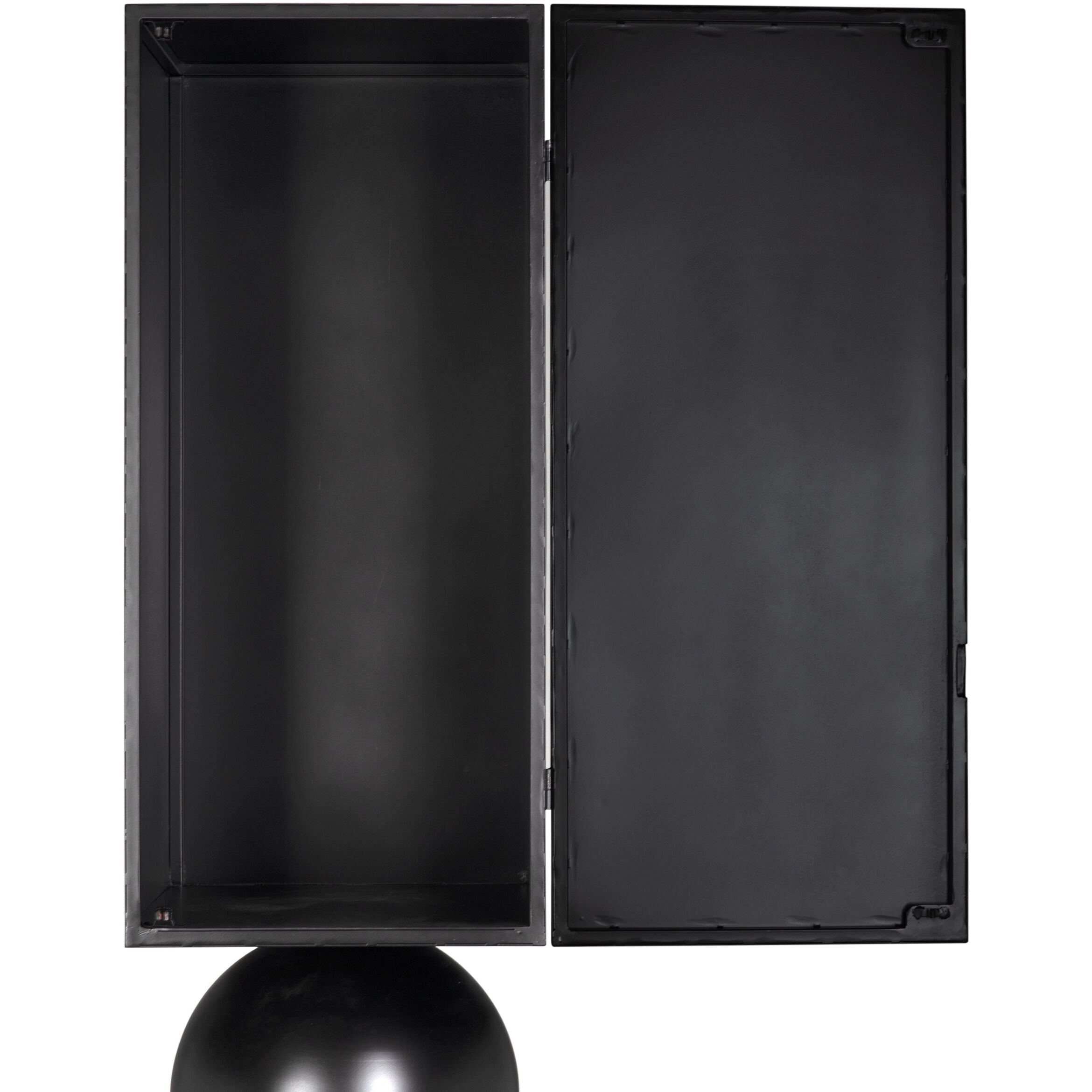 Pillar Matte Black Cabinet