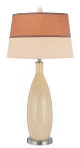 Gillespie 37 inch 23.00 watt Ivory Table Lamp Portable Light