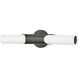 Grace LED 5 inch Textured Black Oxide Bath Light Wall Light
