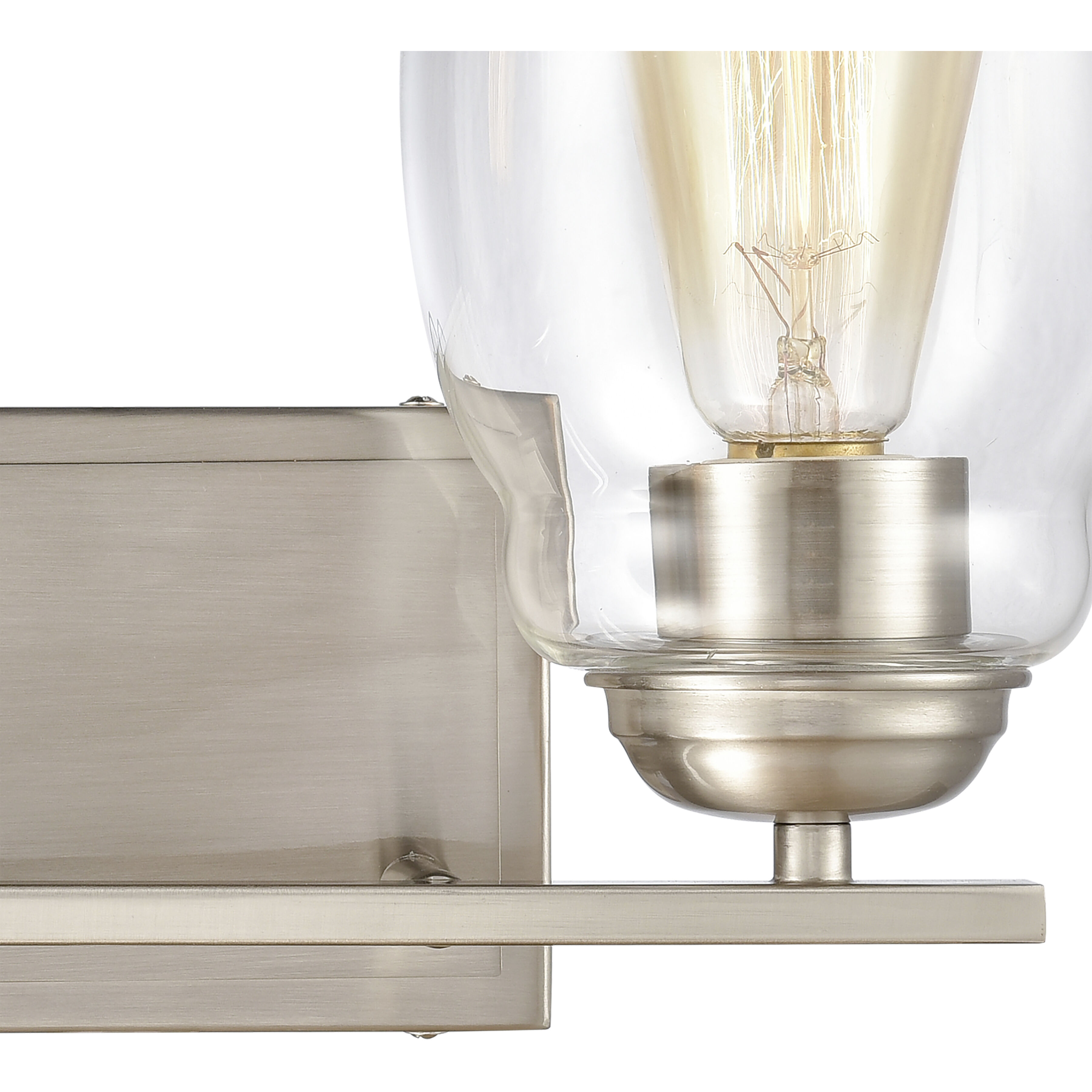 Calistoga Vanity Light Wall Light in Brushed Nickel