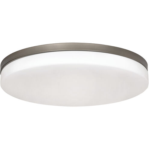 Oscar LED 19 inch Satin Nickel Flush Mount Ceiling Light