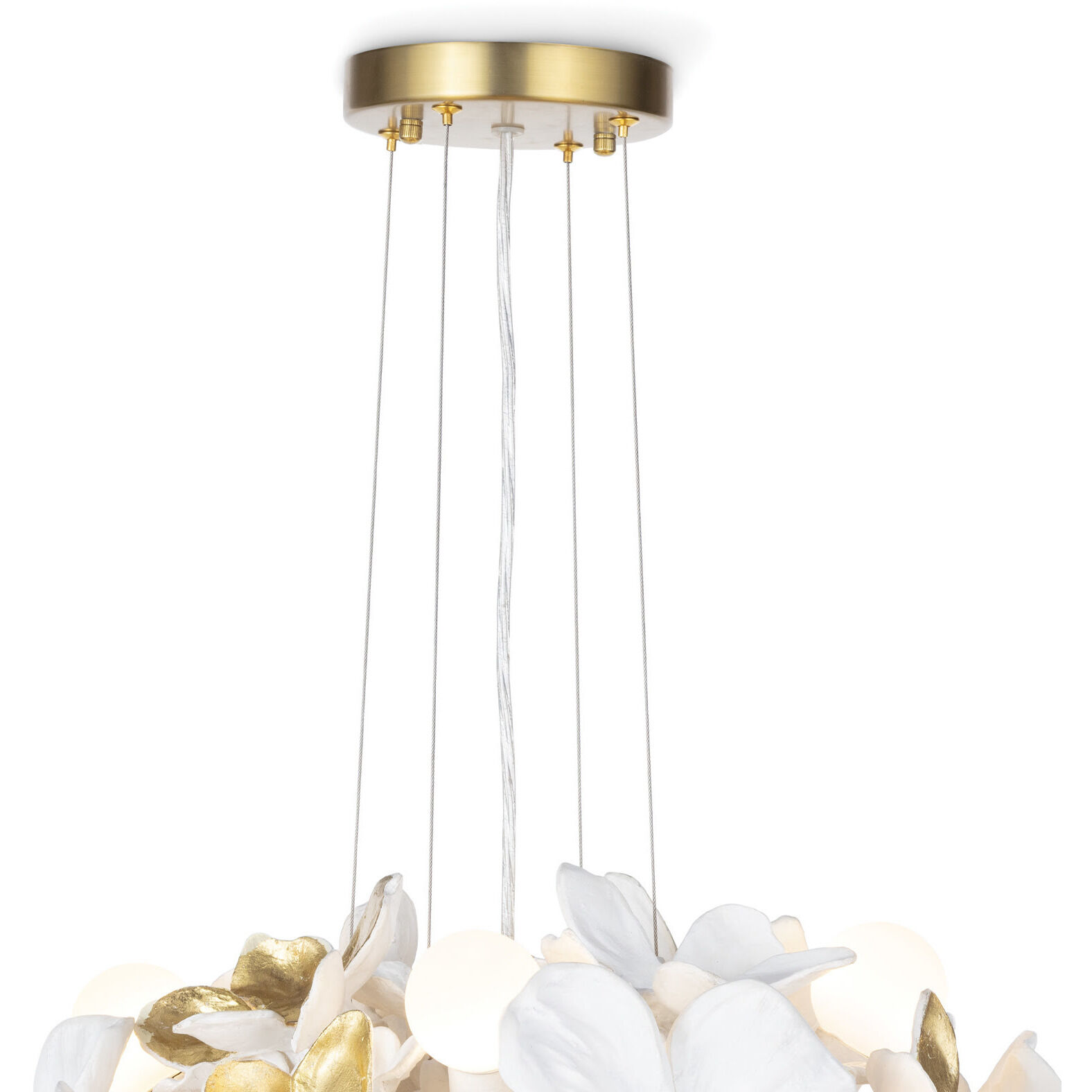 Dogwood LED 24.5 inch White Chandelier Ceiling Light