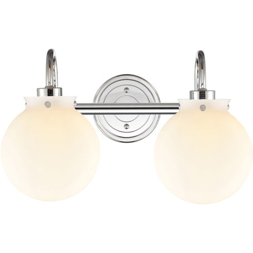 Olivia LED 17 inch Polished Chrome Bath Vanity Light Wall Light