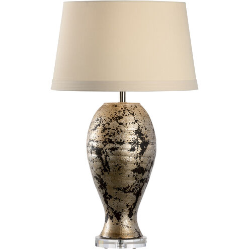 Wildwood 30 inch 100 watt Old Silver Table Lamp Portable Light