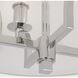 Barbara Barry Westport 4 Light 23 inch Polished Nickel Hanging Shade Ceiling Light, Large