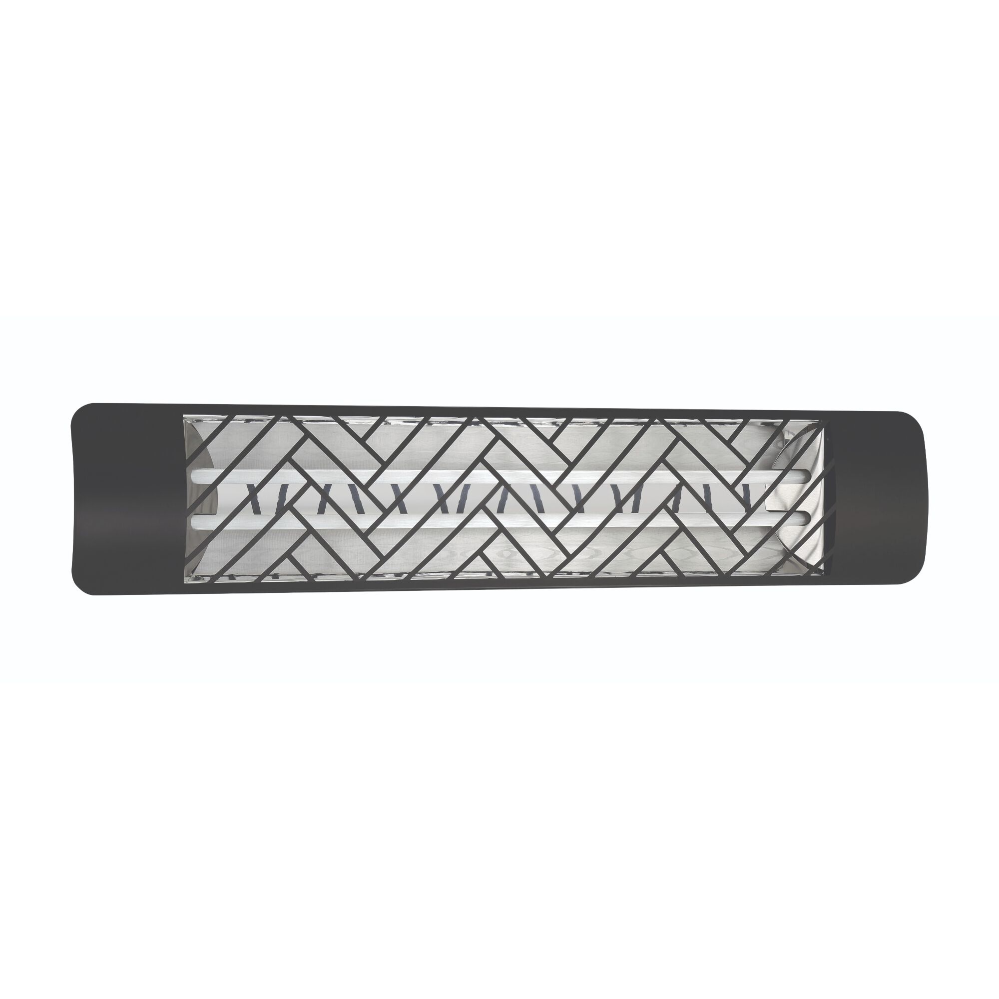EF40 Series 9 X 8 inch Black Electric Patio Heater in Chevron