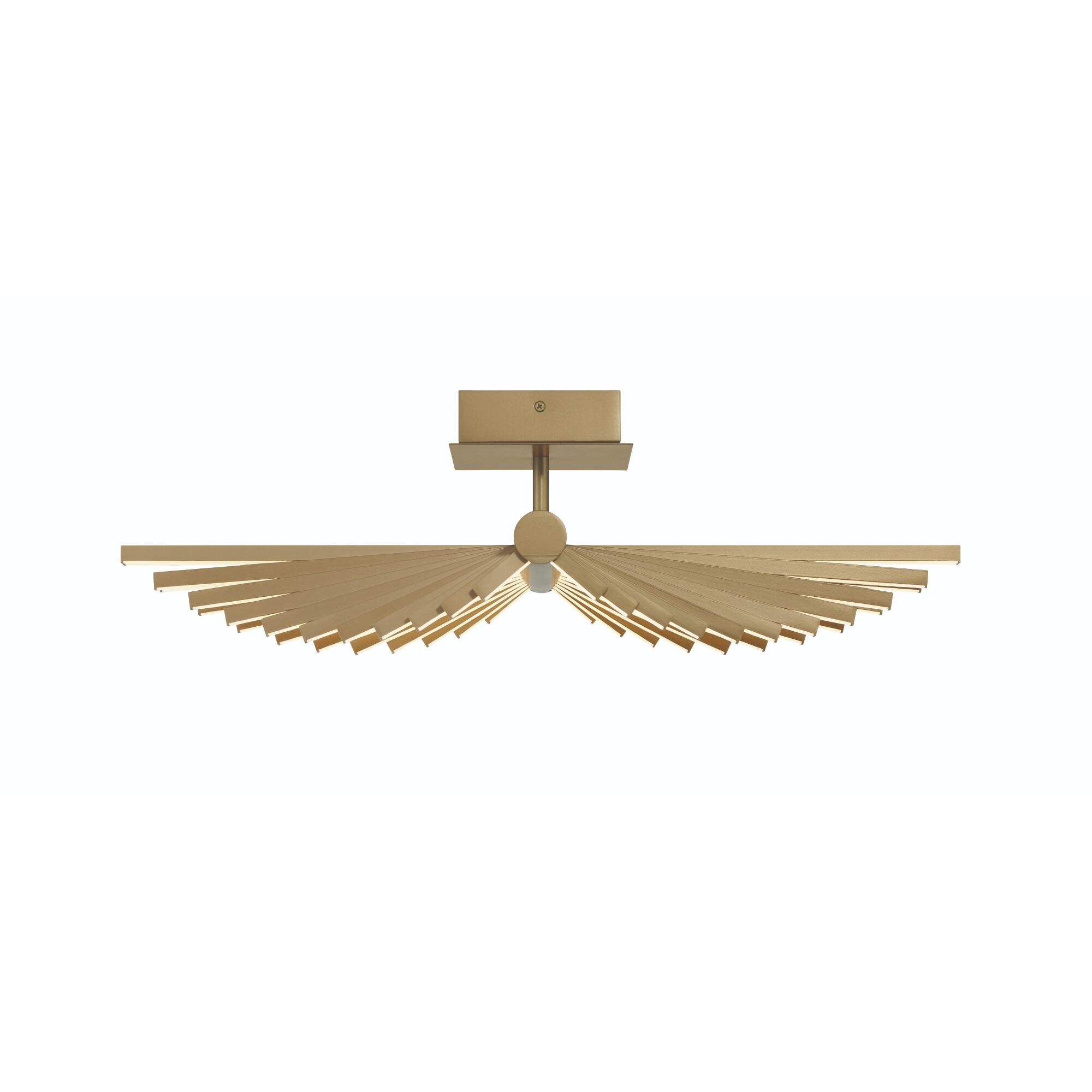 Seraph LED 11.25 inch Gold Flush Mount Ceiling Light