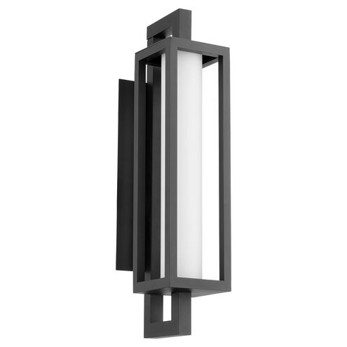 Parlor 1 Light 22 inch Textured Black Outdoor Wall Lantern