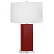 Harvey 33 inch 150 watt Oxblood Table Lamp Portable Light