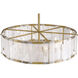 Veil 10 Light 36 inch Legacy Brass Pendant Ceiling Light